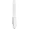 Ekena Millwork Eugene Architectural Grade PVC Gable Bracket, 36"W x 19 1/2"H x 2"D x 6"F, 13/12 Pitch GBP036X20X0206EUG00 - alternate 2